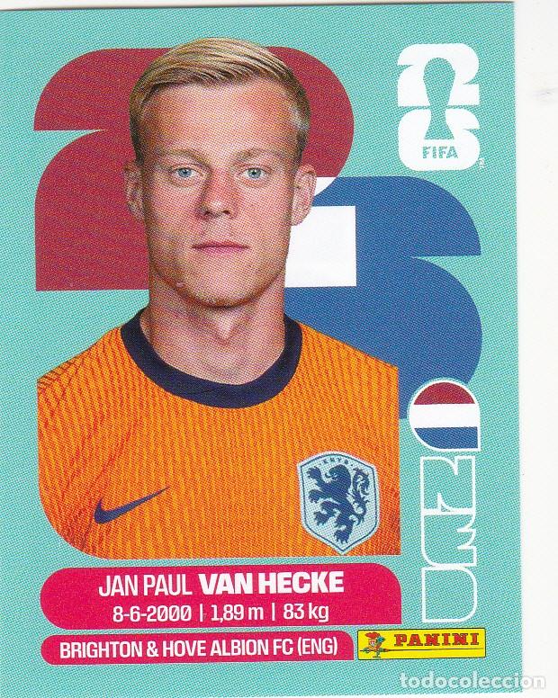 Cromos de f&uacute;tbol: FIFA WORLD CUP 2026 * VAN HECKE N&ordm; 9 * DE PAISES BAJOS - NUEVO DE SOBRE (A-18)