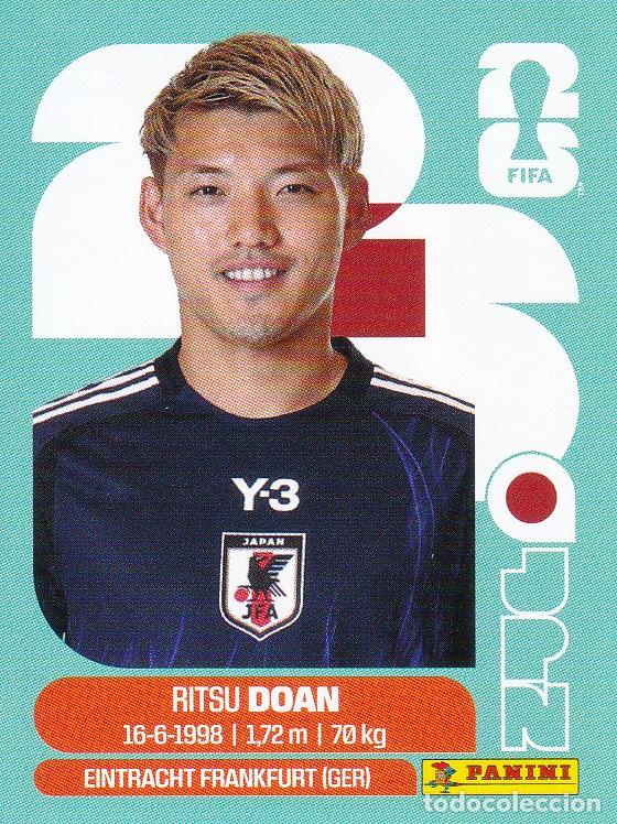 Cromos de f&uacute;tbol: FIFA WORLD CUP 2026 * RITSU DOAN N&ordm; 14 * DE JAPON - NUEVO DE SOBRE (A-18)
