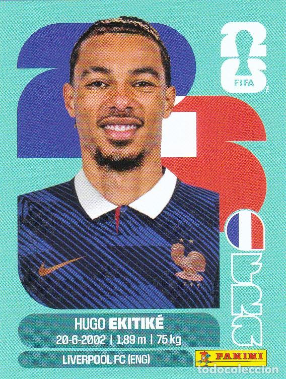 Cromos de f&uacute;tbol: FIFA WORLD CUP 2026 * EKITIK&Eacute; N&ordm; 19 * DE FRANCIA - NUEVO DE SOBRE (A-18)