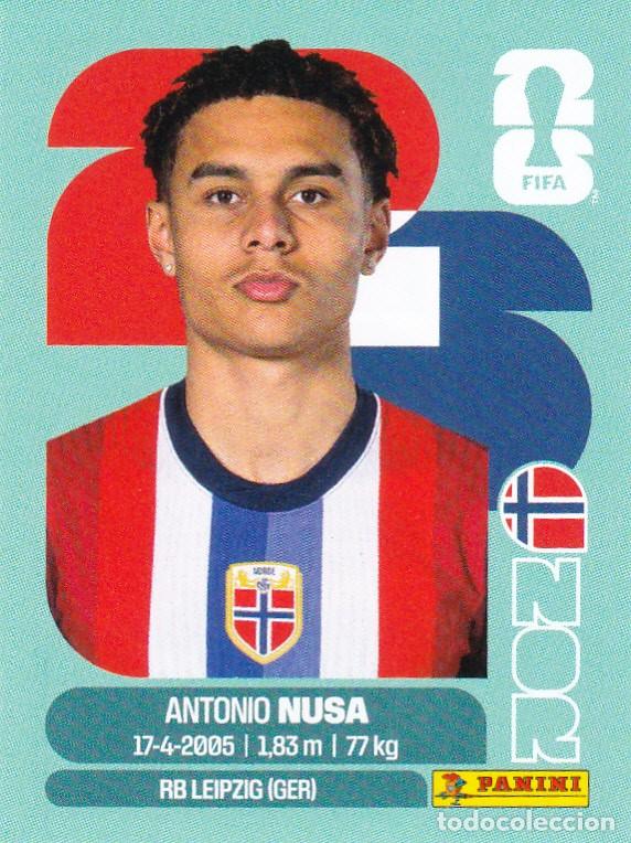 Cromos de f&uacute;tbol: FIFA WORLD CUP 2026 * NUSA N&ordm; 19 * DE NORUEGA - NUEVO DE SOBRE (A-18)