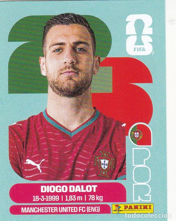 Cromos de f&uacute;tbol: FIFA WORLD CUP 2026 * DIOGO DALOT N&ordm; 6 * DE PORTUGAL - NUEVO DE SOBRE (A-18)