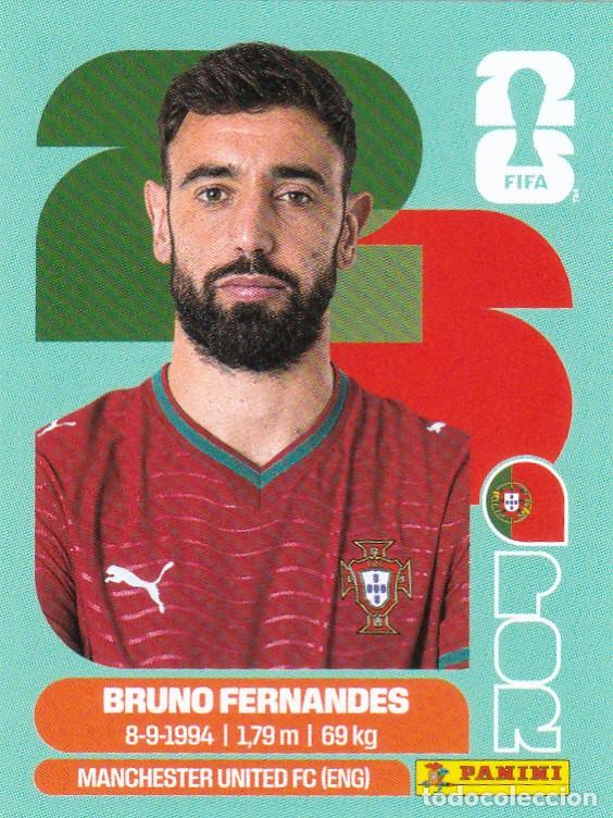 Cromos de f&uacute;tbol: FIFA WORLD CUP 2026 * BRUNO FERNANDES N&ordm; 10 * DE PORTUGAL - NUEVO DE SOBRE (A-18)