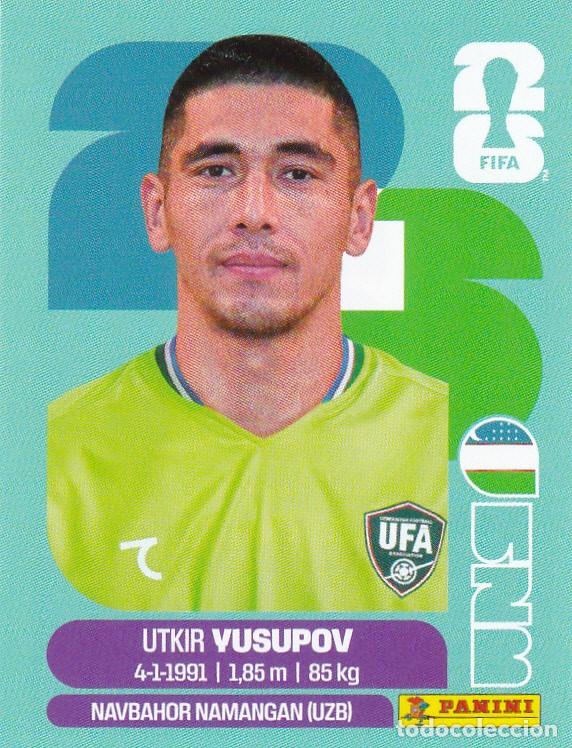Cromos de f&uacute;tbol: FIFA WORLD CUP 2026 * YUSUPOV N&ordm; 2 * DE UZBEKISTAN - NUEVO DE SOBRE (A-18)