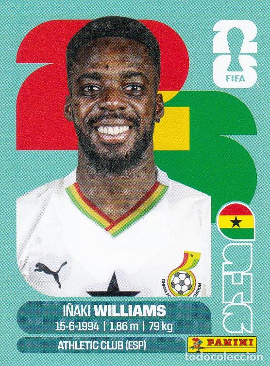 Cartes &agrave; collectionner de Football: FIFA WORLD CUP 2026 * WILLIAMS N&ordm; 15 * DE GHANA - NUEVO DE SOBRE (A-18)