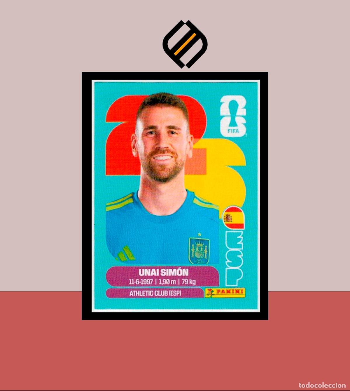 Football Stickers: PANINI FIFA CLUB WORLD CUP 2026 26 ESP 2 UNAI SIM&Oacute;N ESPA&Ntilde;A STICKER MUNDIAL MEX CAN USA LIGA
