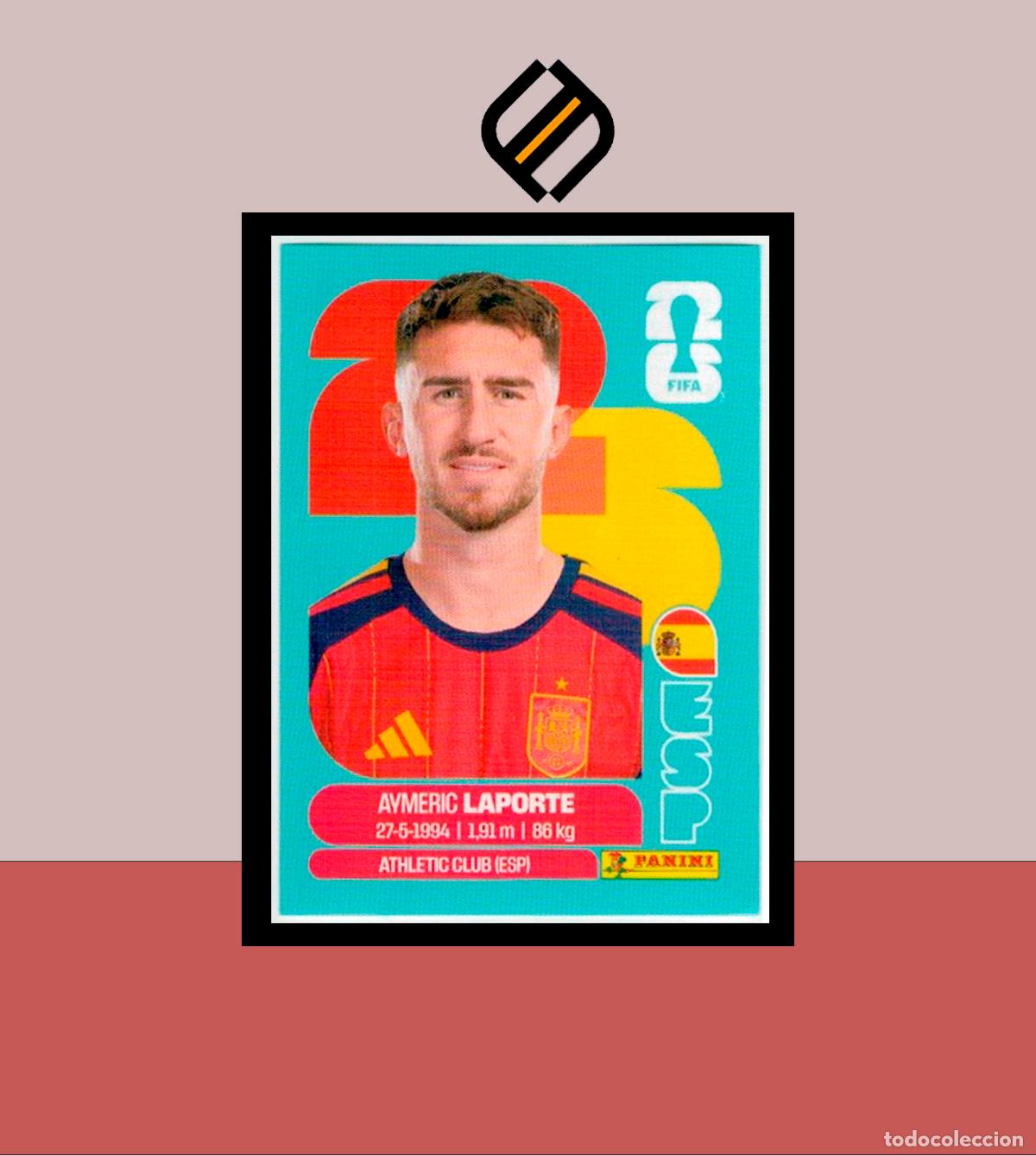 Football Stickers: PANINI FIFA CLUB WORLD CUP 2026 26 ESP 4 AYMERIC LAPORTE ESPA&Ntilde;A STICKER MUNDIAL MEX CAN USA LIGA