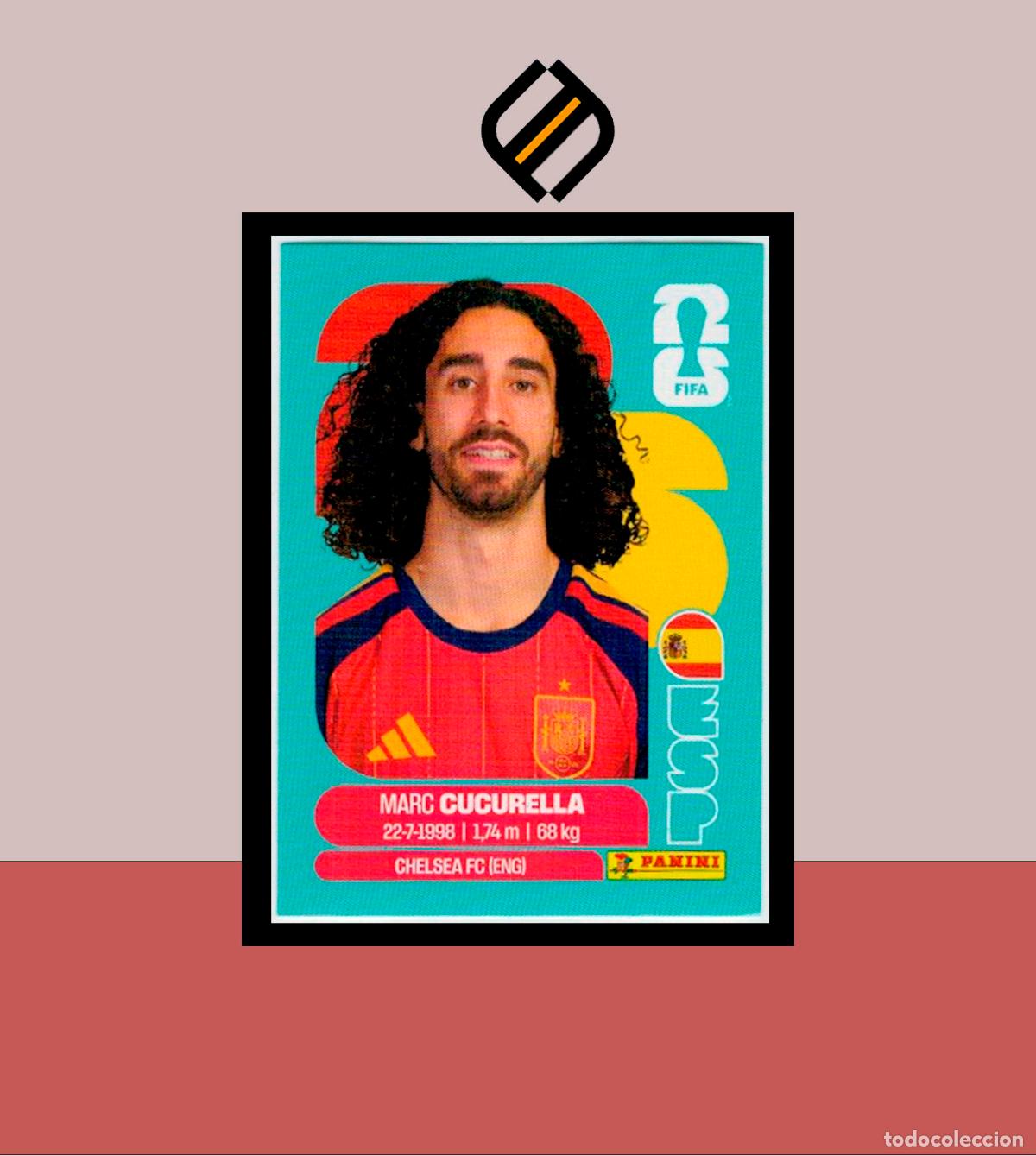 Cromos de f&uacute;tbol: PANINI FIFA CLUB WORLD CUP 2026 26 ESP 8 MARC CUCURELLA ESPA&Ntilde;A STICKER MUNDIAL MEX CAN USA LIGA