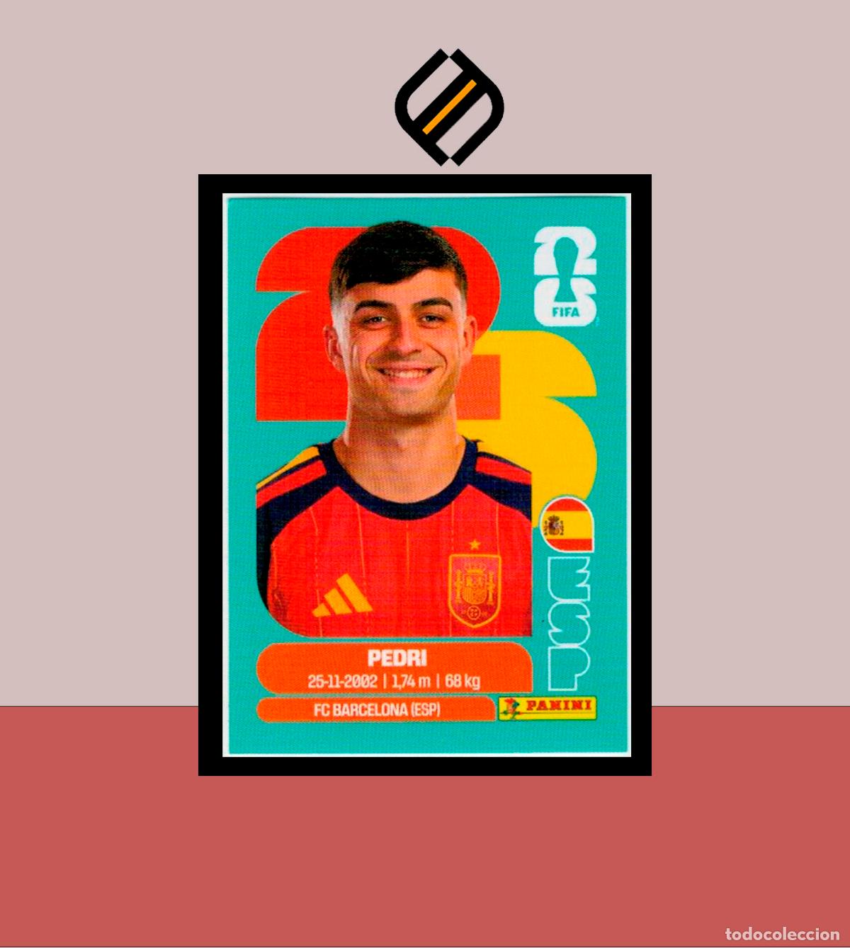 Cromos de f&uacute;tbol: PANINI FIFA CLUB WORLD CUP 2026 26 ESP 11 PEDRI ESPA&Ntilde;A STICKER MUNDIAL MEX CAN USA LIGA