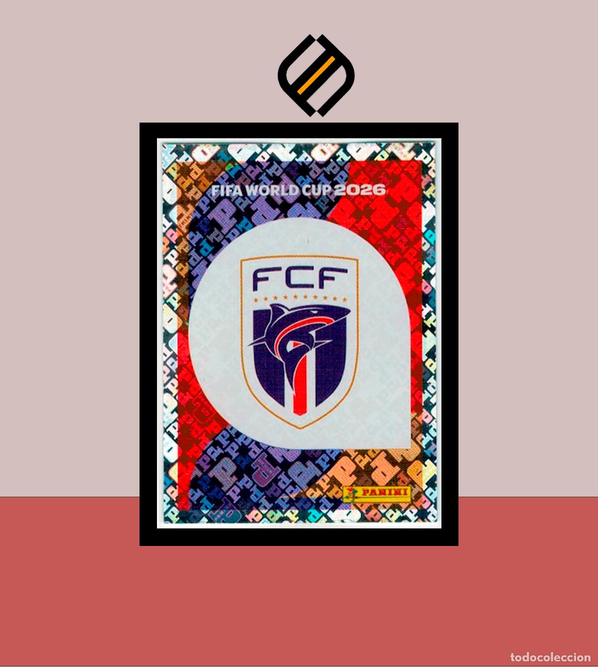 Cromos de Futebol: PANINI FIFA CLUB WORLD CUP 2026 26 CPV 1 ESCUDO CABO VERDE STICKER MUNDIAL MEX CAN USA LIGA