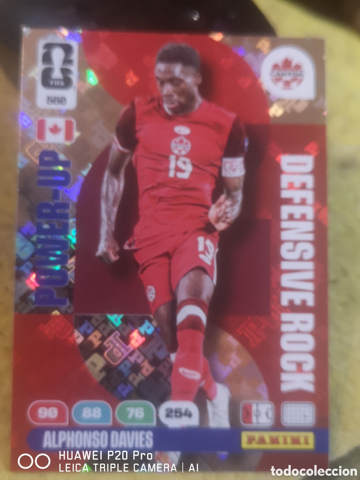 Cromos de Futebol: FIFA WORLD CUP MUNDIAL 2026 ADRENALYN DEFENSIVE ROCK POWER - UP ALPHONSO DAVIES - CANADA 560