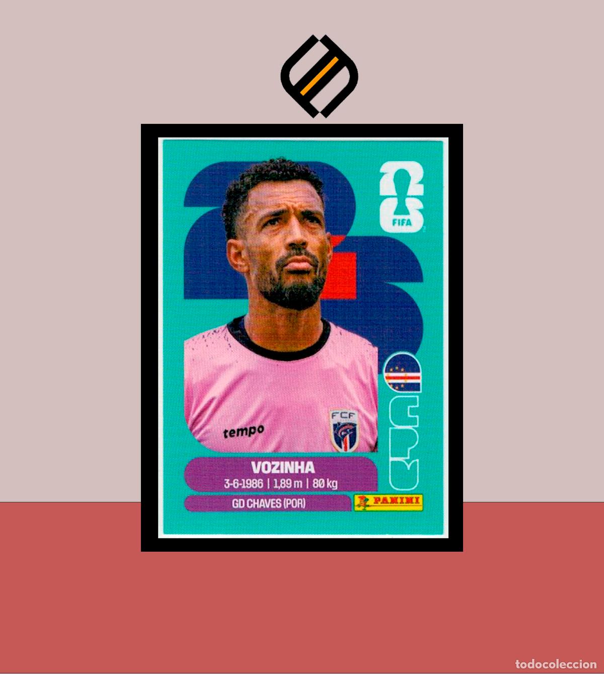 Cromos de Futebol: PANINI FIFA CLUB WORLD CUP 2026 26 CPV 2 VOZINHA CABO VERDE STICKER MUNDIAL MEX CAN USA LIGA