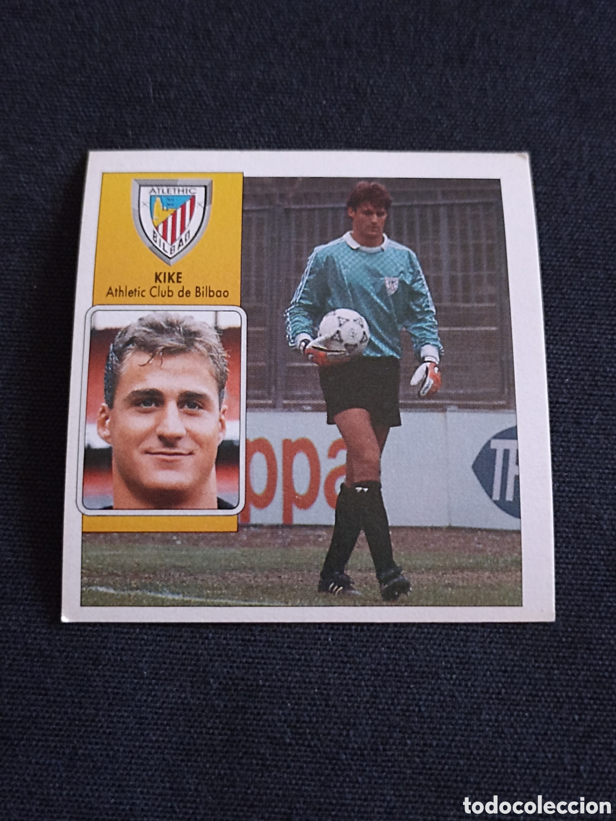 Cromos de Futebol: Kike ( Athletic Club De Bilbao ). Liga este 92-93. Nunca pegado
