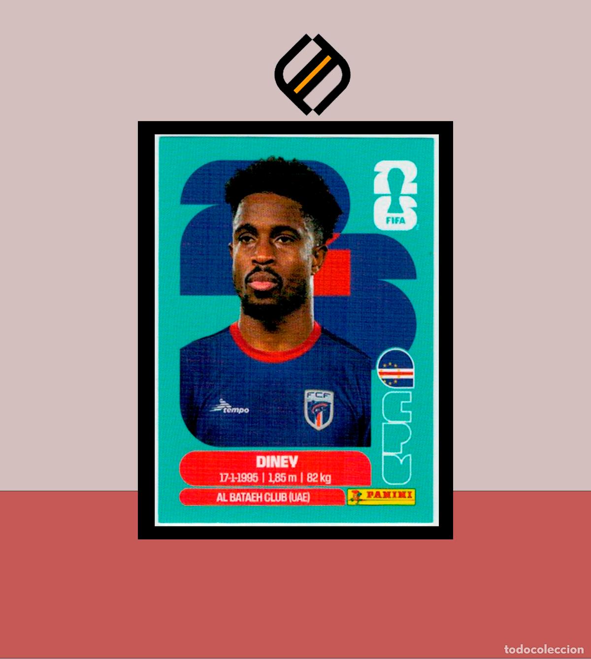 Cromos de Futebol: PANINI FIFA CLUB WORLD CUP 2026 26 CPV 5 DINEY CABO VERDE STICKER MUNDIAL MEX CAN USA LIGA