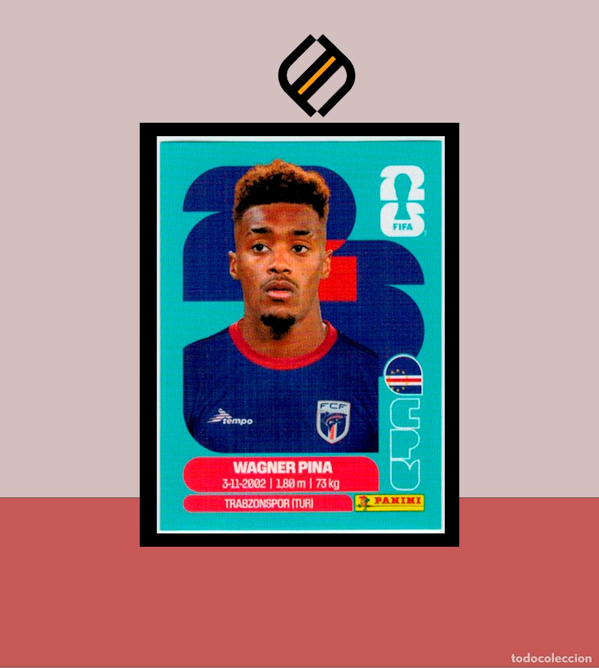 Cromos de f&uacute;tbol: PANINI FIFA CLUB WORLD CUP 2026 26 CPV 7 WAGNER PINA CABO VERDE STICKER MUNDIAL MEX CAN USA LIGA