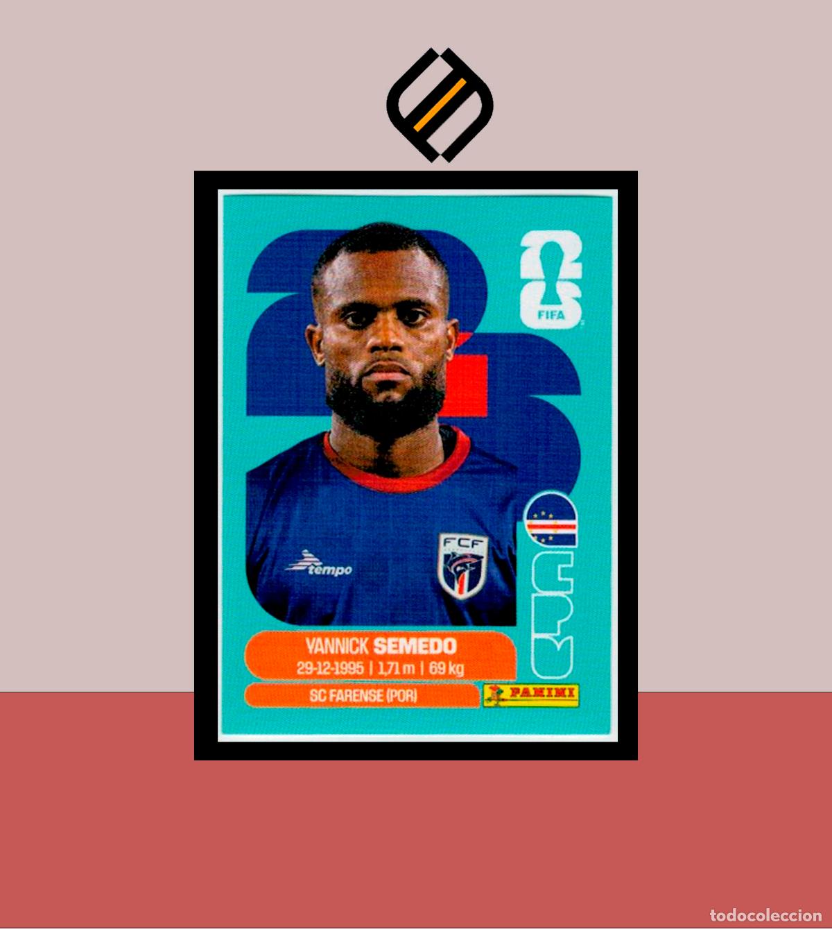 Cromos de f&uacute;tbol: PANINI FIFA CLUB WORLD CUP 2026 26 CPV 9 WANNICK SEMEDO CABO VERDE STICKER MUNDIAL MEX CAN USA LIGA