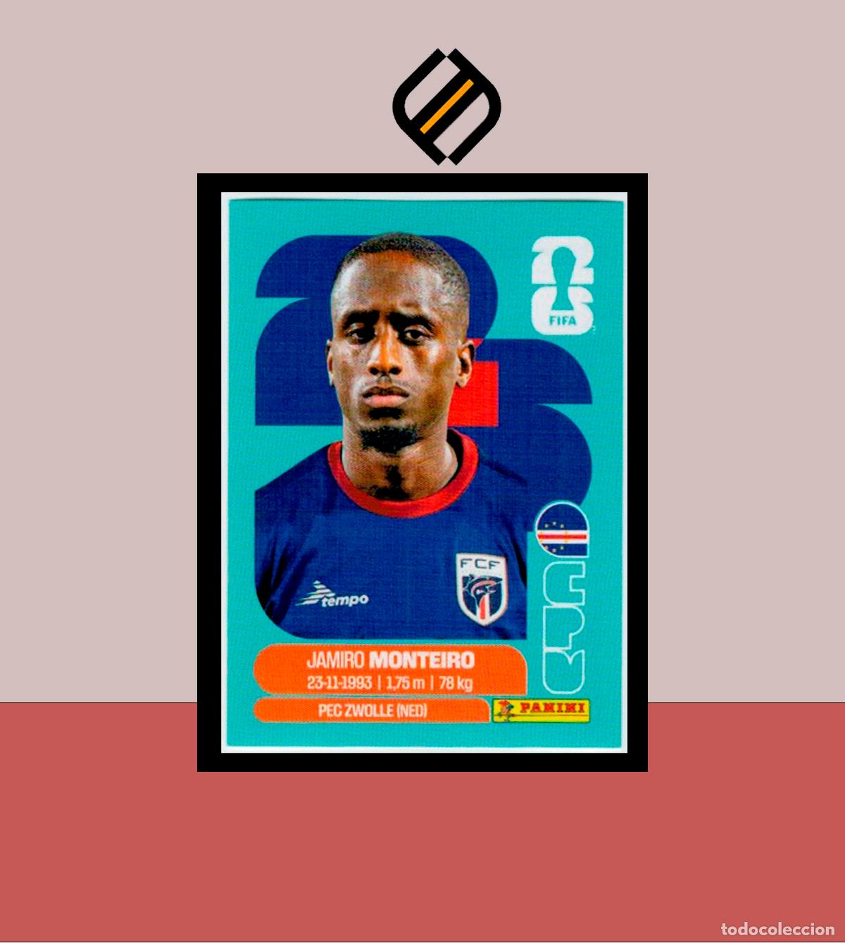 Cromos de f&uacute;tbol: PANINI FIFA CLUB WORLD CUP 2026 26 CPV 12 JAMIRO MONTEIRO CABO VERDE STICKER MUNDIAL MEX CAN USA