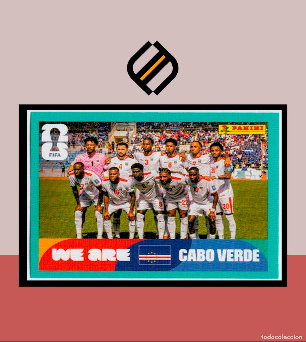 Cromos de f&uacute;tbol: PANINI FIFA CLUB WORLD CUP 2026 26 CPV 13 ALINEACI&Oacute;N CABO VERDE STICKER MUNDIAL MEX CAN USA