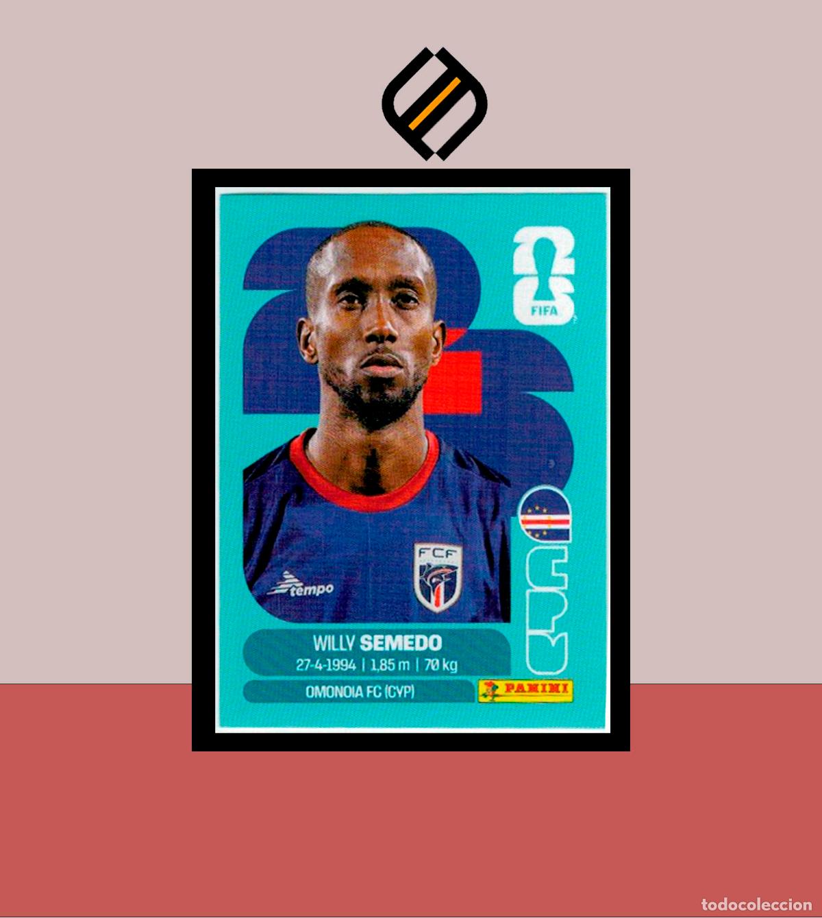 Cromos de f&uacute;tbol: PANINI FIFA CLUB WORLD CUP 2026 26 CPV 19 WILLY SEMEDO CABO VERDE STICKER MUNDIAL MEX CAN USA