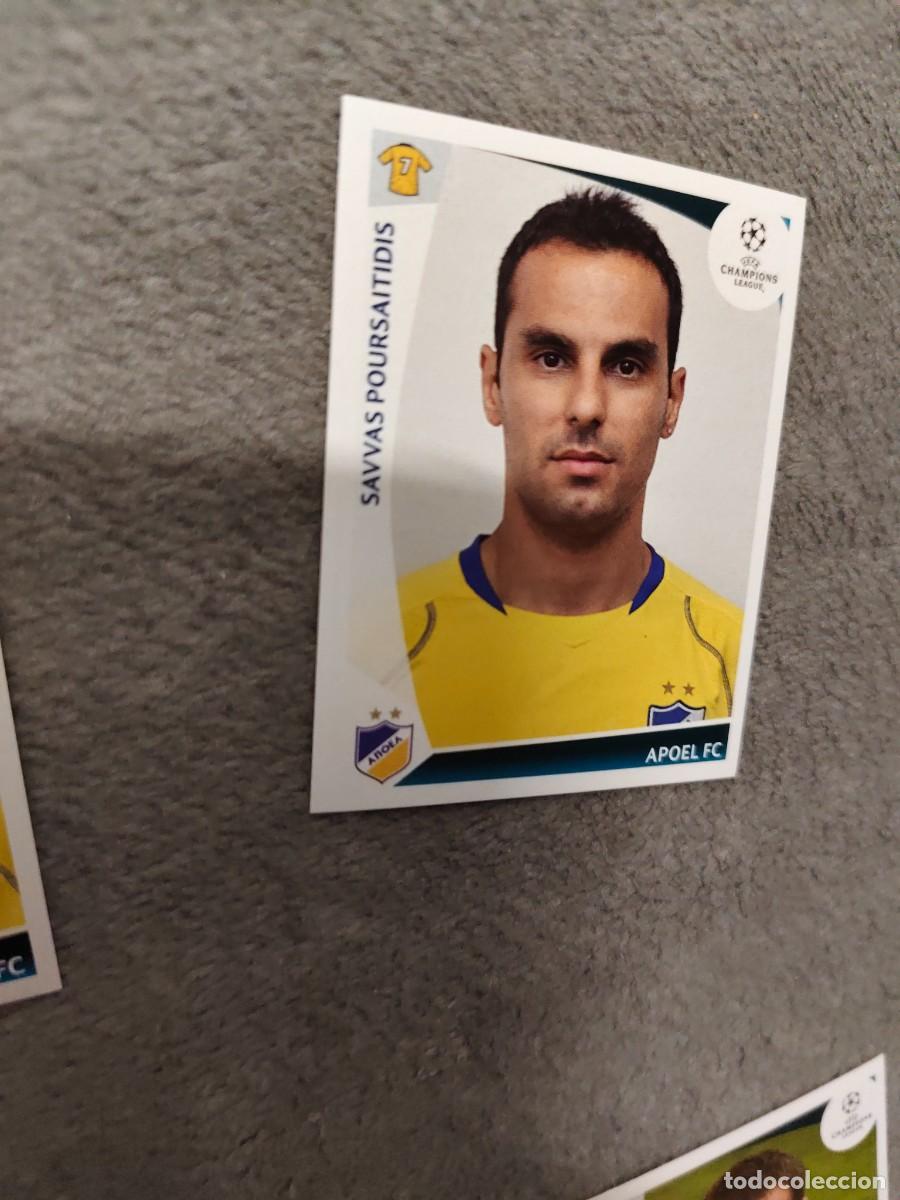 Cromos de f&uacute;tbol: 273 CHAMPIONS LEAGUE 09 10 PANINI SAVVAS POURSAITIDIS APOEL FC 2009 2010 UCL AAA