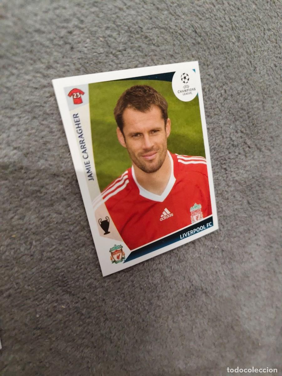 Cromos de f&uacute;tbol: 279 CHAMPIONS LEAGUE 09 10 PANINI JAMIE CARRAGHER LIVERPOOL FC 2009 2010 UCL AAA