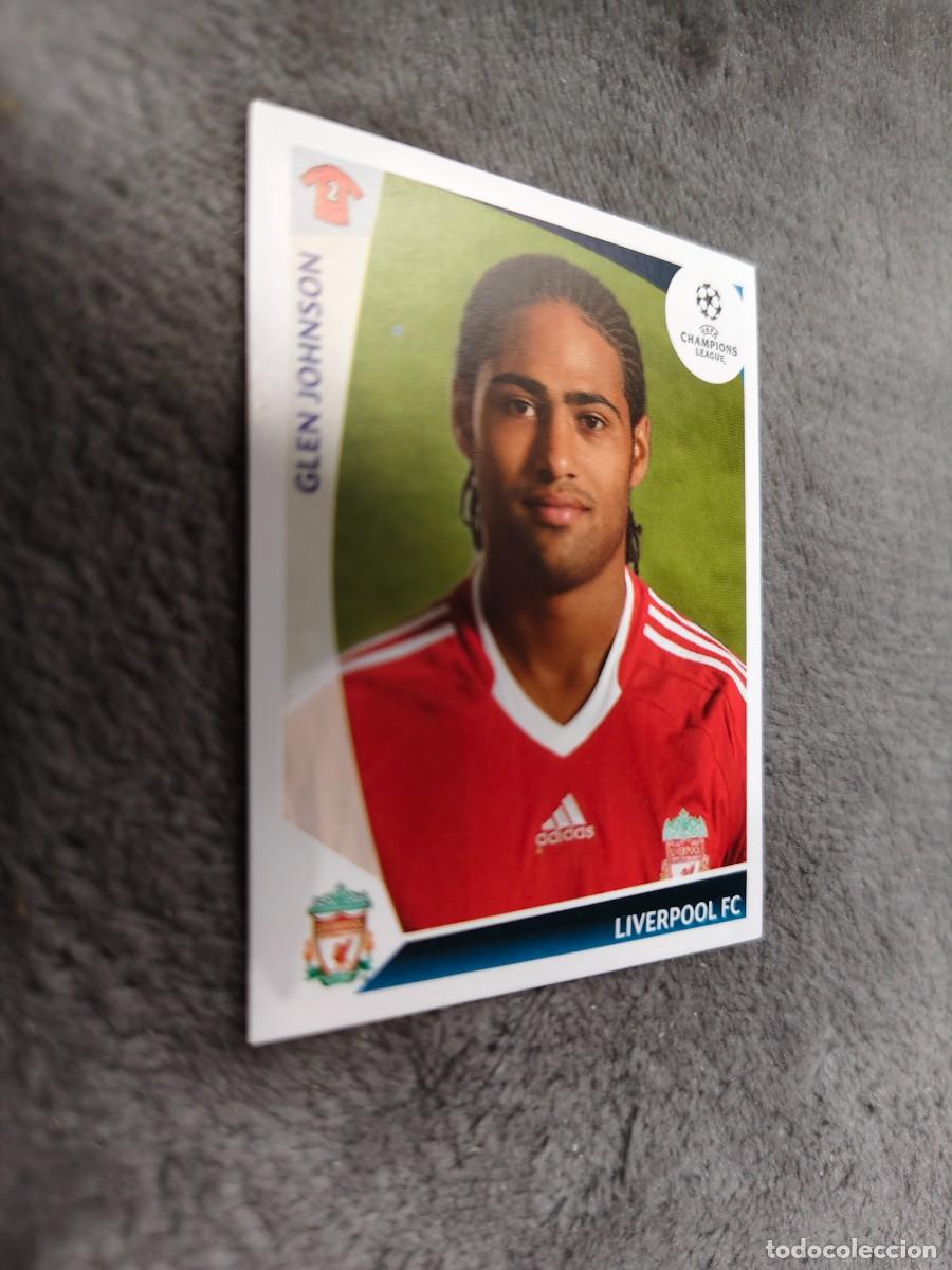 Cromos de f&uacute;tbol: 280 CHAMPIONS LEAGUE 09 10 PANINI GLEN JOHNSON LIVERPOOL FC 2009 2010 UCL AAA