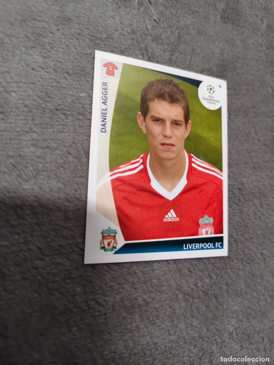 Cromos de f&uacute;tbol: 281 CHAMPIONS LEAGUE 09 10 PANINI DANIEL AGGER LIVERPOOL FC 2009 2010 UCL AAA