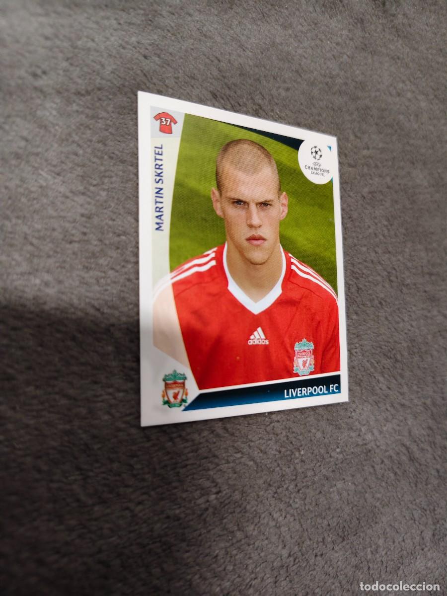 Cromos de f&uacute;tbol: 282 CHAMPIONS LEAGUE 09 10 PANINI MARTIN SKRTEL LIVERPOOL FC 2009 2010 UCL AAA