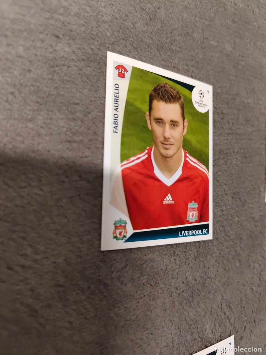 Cromos de f&uacute;tbol: 283 CHAMPIONS LEAGUE 09 10 PANINI FABIO AURELIO LIVERPOOL FC 2009 2010 UCL AAA