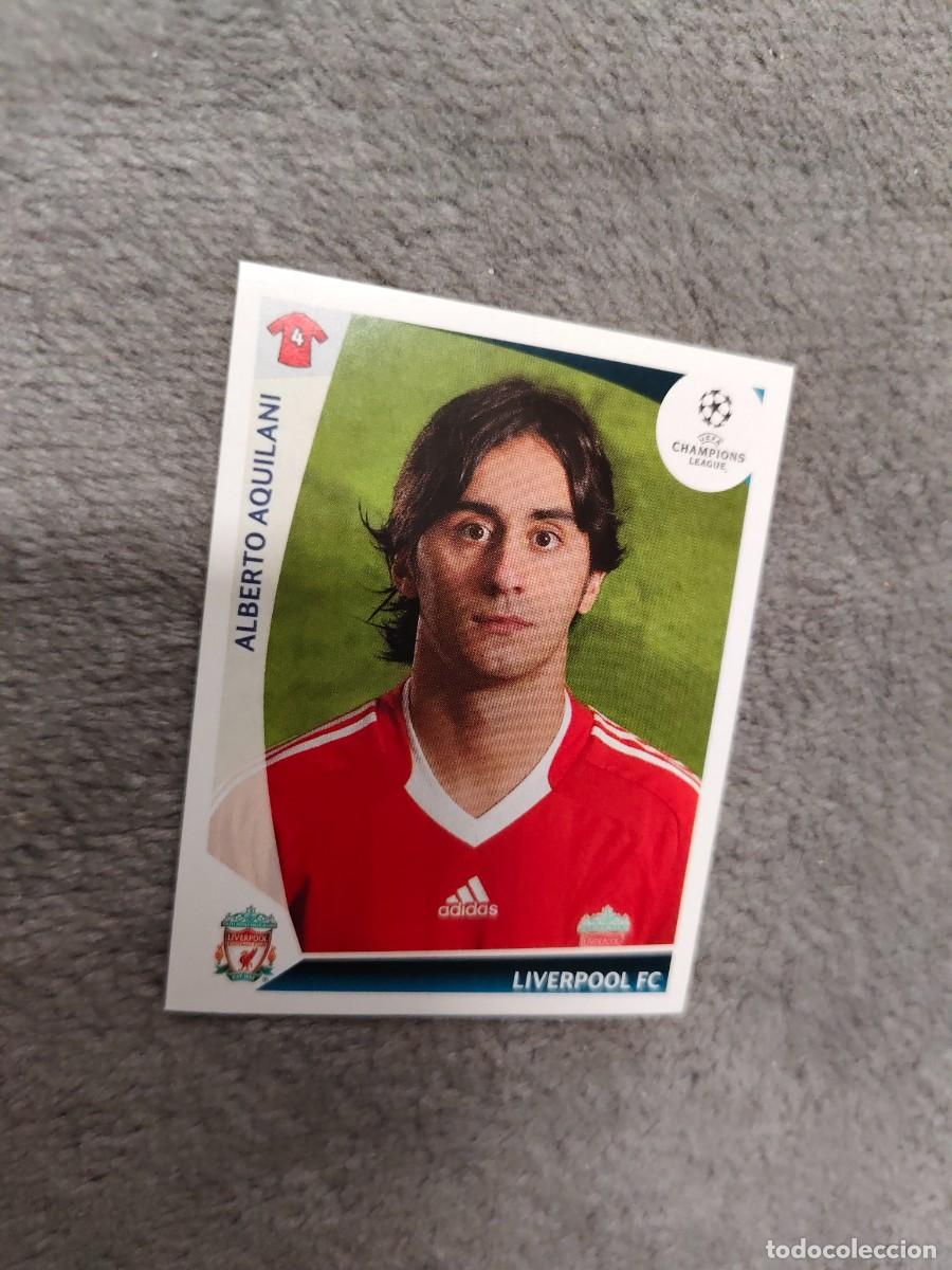 Cromos de f&uacute;tbol: 286 CHAMPIONS LEAGUE 09 10 PANINI ALBERTO AQUILANI LIVERPOOL FC 2009 2010 UCL AAA