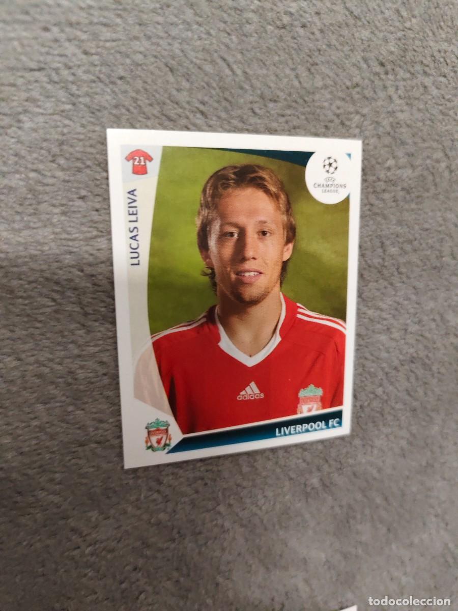 Cromos de f&uacute;tbol: 287 CHAMPIONS LEAGUE 09 10 PANINI LUCAS LEIVA LIVERPOOL FC 2009 2010 UCL AAA