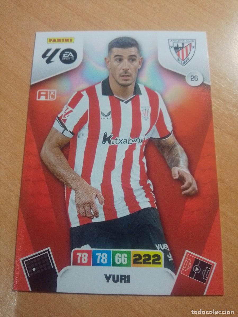 Cromos de f&uacute;tbol: 26 YURI ATHLETIC DE BILBAO 25 26 ADRENALYN XL 2025 2026