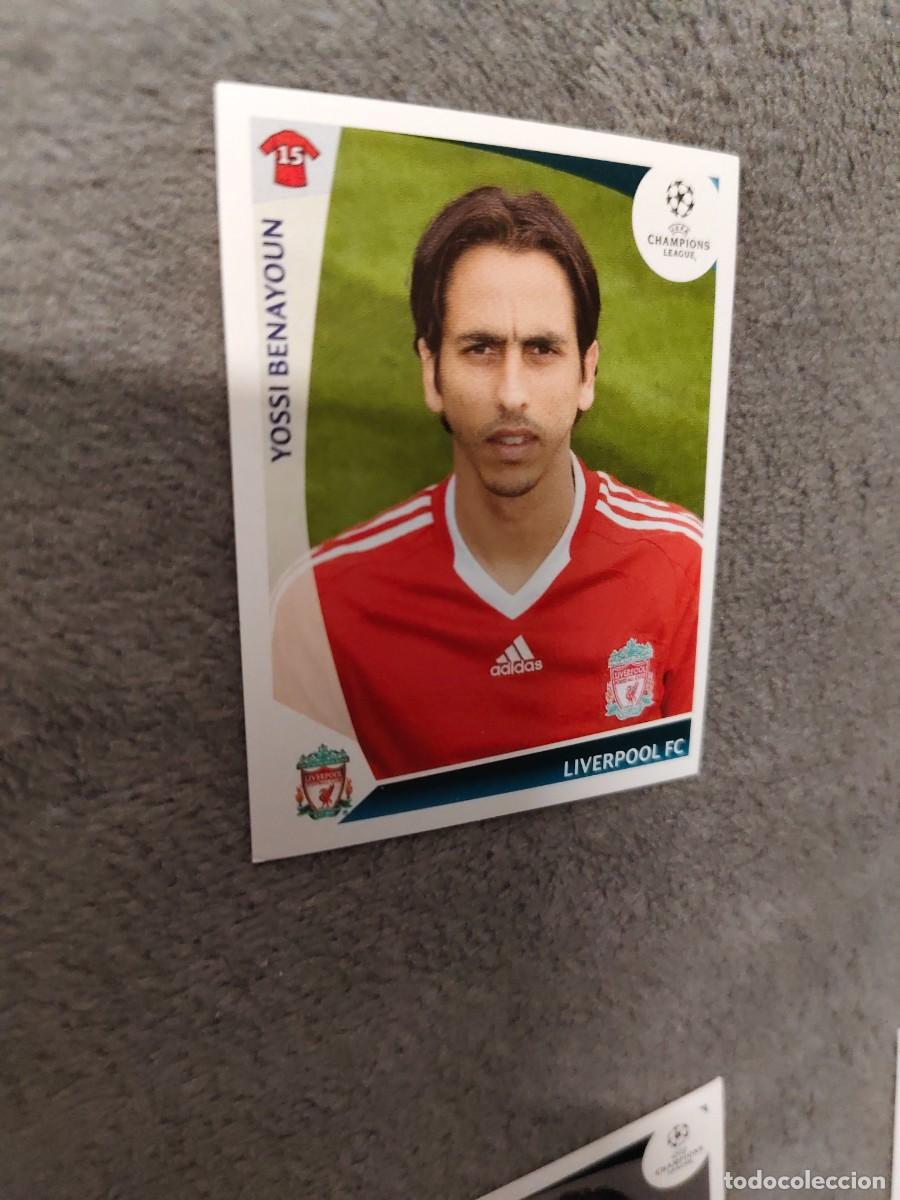 Cromos de f&uacute;tbol: 289 CHAMPIONS LEAGUE 09 10 PANINI YOSSI BENAYOUN LIVERPOOL FC 2009 2010 UCL AAA