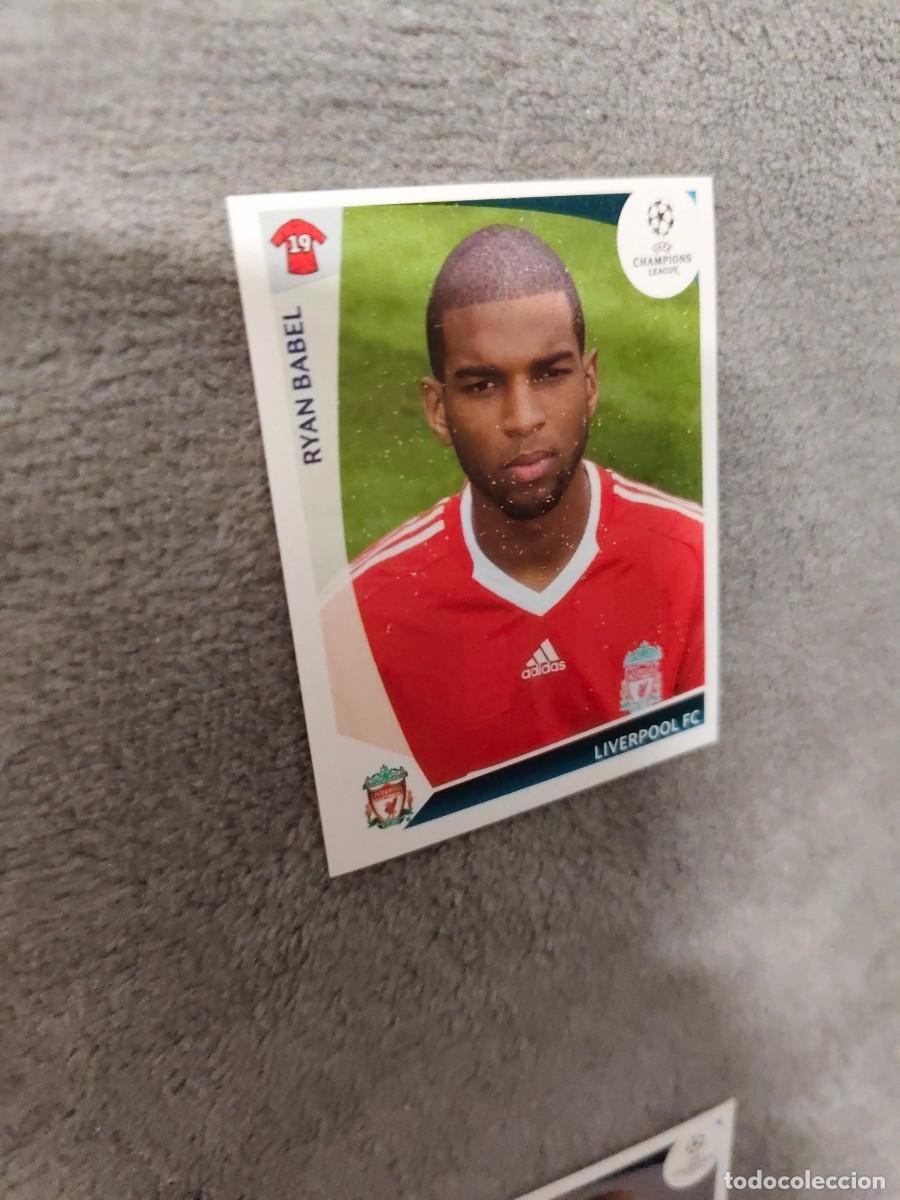 Cromos de f&uacute;tbol: 291 CHAMPIONS LEAGUE 09 10 PANINI RYAN BABEL LIVERPOOL FC 2009 2010 UCL AAA