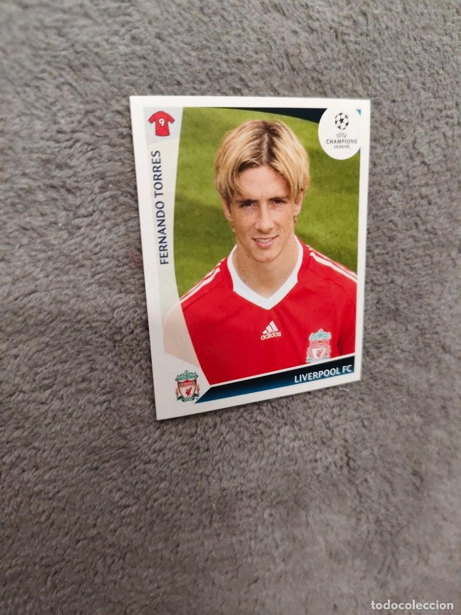 Football Stickers: 293 CHAMPIONS LEAGUE 09 10 PANINI FERNANDO TORRES LIVERPOOL FC 2009 2010 UCL AAA