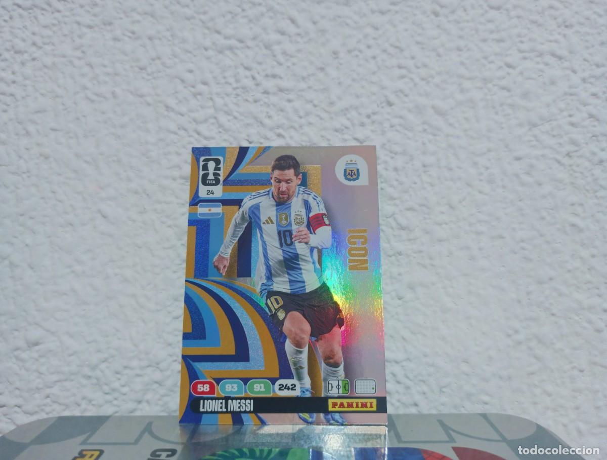 Football Stickers: 24 LIONEL MESSI ICON ARGENTINA PANINI WORLD CUP 26 25 26