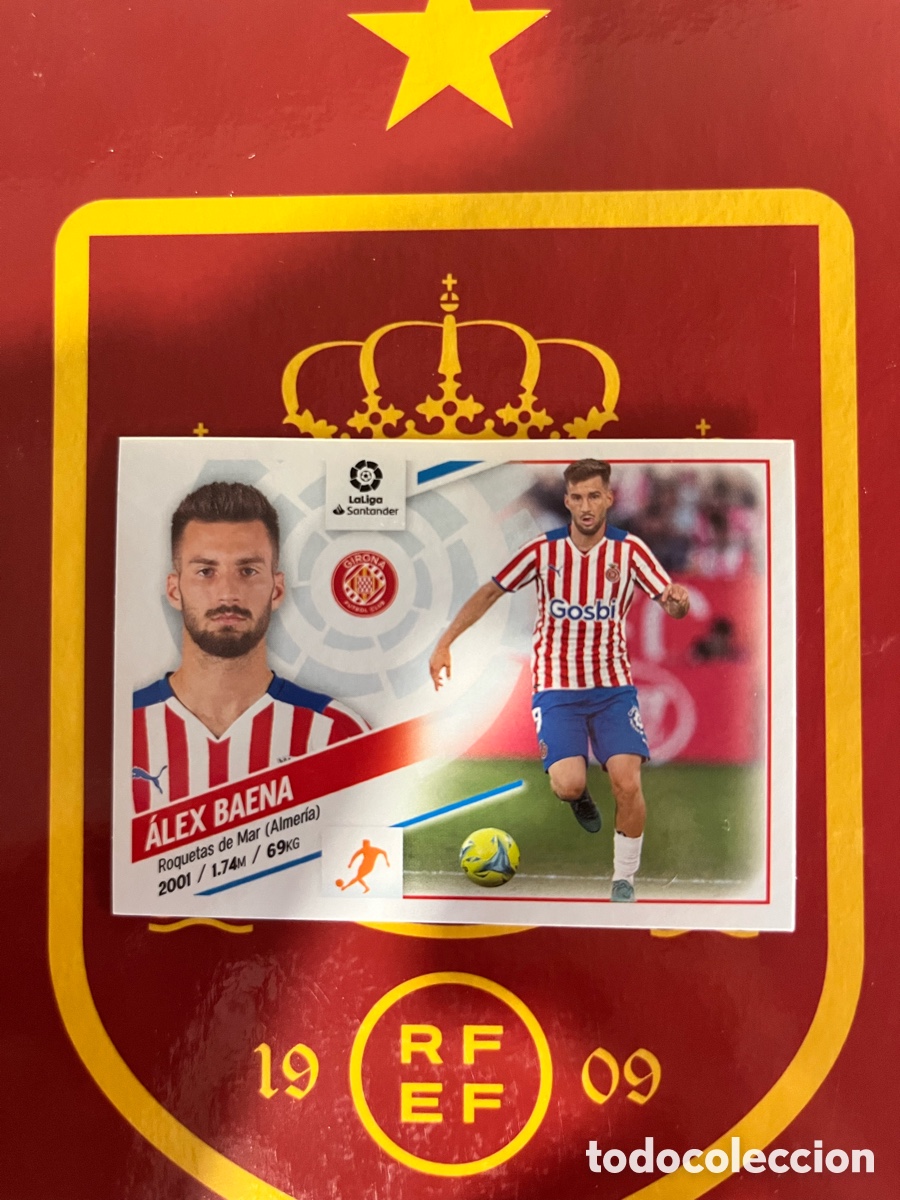 Cartes &agrave; collectionner de Football: 17 &Aacute;LEX BAENA (ROOKIE) LIGA ESTE EDICIONES ESTE 2022 2023 22 23 GIRONA