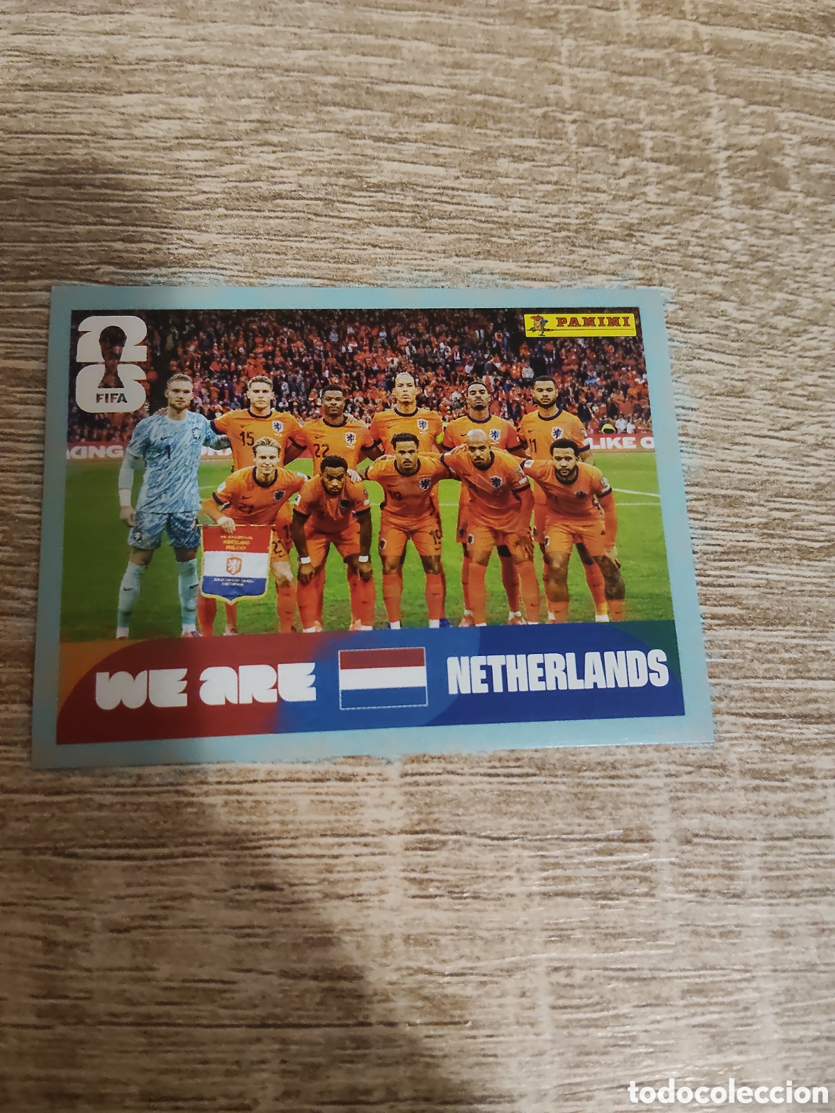 Cartes &agrave; collectionner de Football: Panini mundial 2026 NED 13 alineaci&oacute;n Holanda