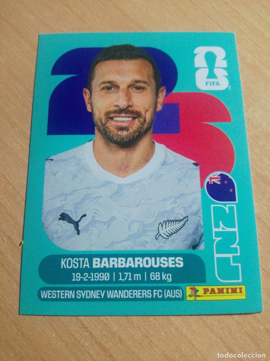 Cromos de f&uacute;tbol: NZL 20 BARBAROUSES NUEVA ZELANDA MUNDIAL FIFA WORLD CUP 2026 26 PANINI STICKERS NUEVO