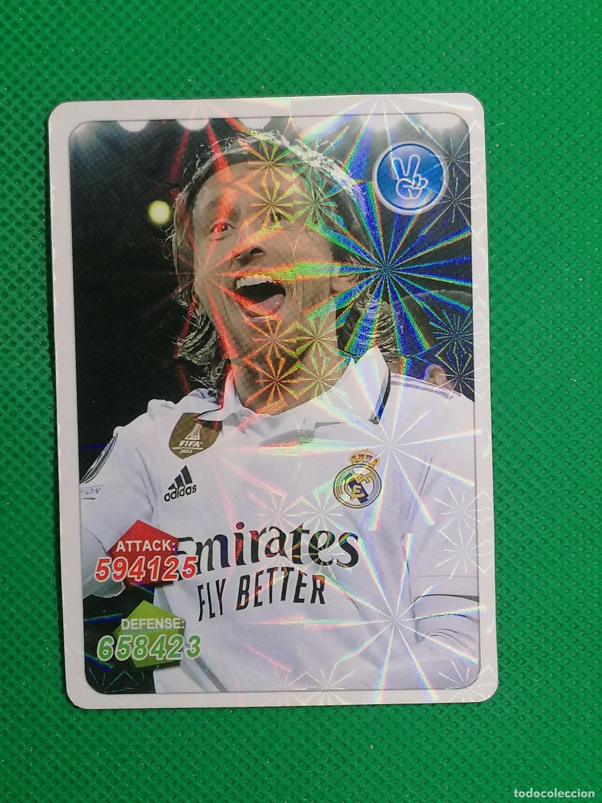 Cromos de f&uacute;tbol: LUKA MODRIC REAL MADRID ⚽ STAR CARDS UEFA EURO 2024 ⚽