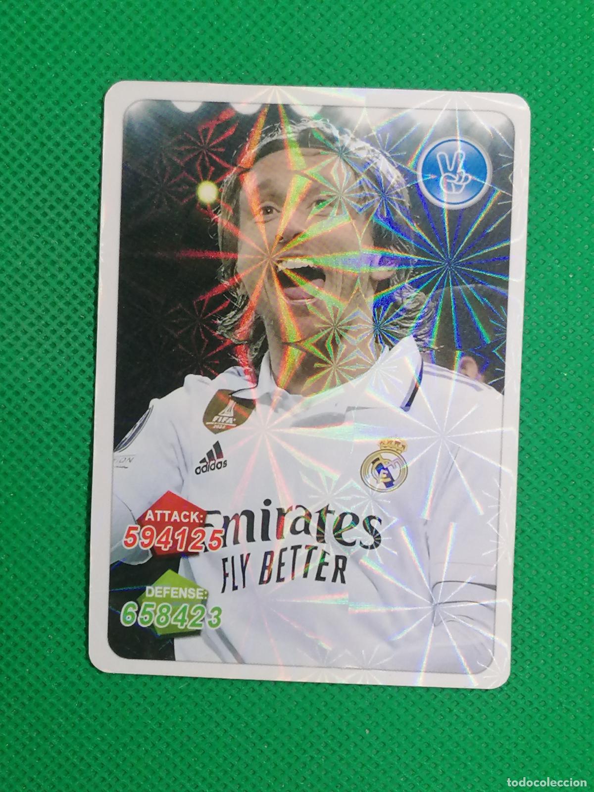 Cromos de f&uacute;tbol: LUKA MODRIC REAL MADRID ⚽ STAR CARDS UEFA EURO 2024 ⚽