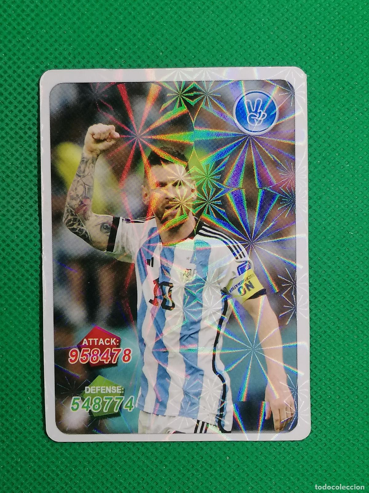 Figurine di Calcio: LIONEL MESSI ARGENTINA ⚽ STAR CARDS UEFA EURO 2024 ⚽