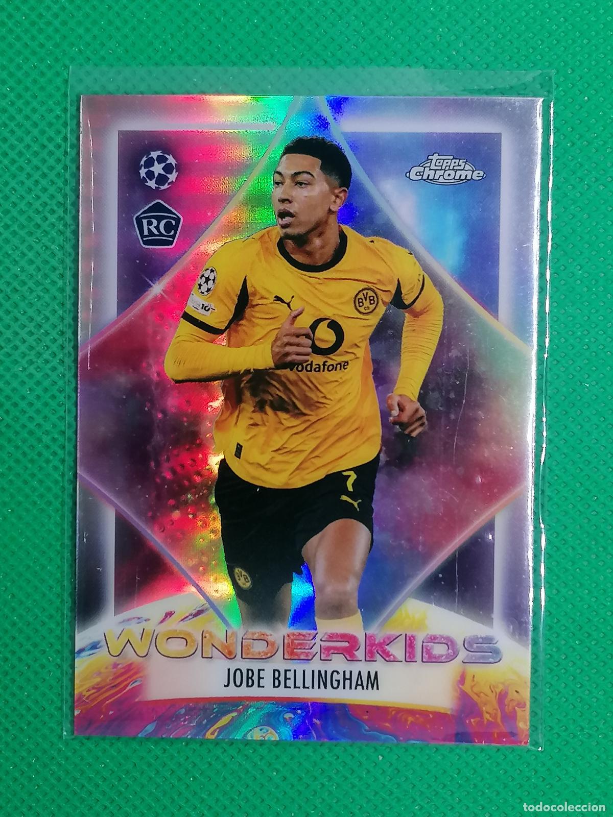 Cromos de Futebol: WK-9 JOBE BELLINGHAM BORUSSIA DORTMUND ROOKIE WONDERKIDS ⚽ TOPPS CHROME UCC 25 26 2025 2026 ⚽