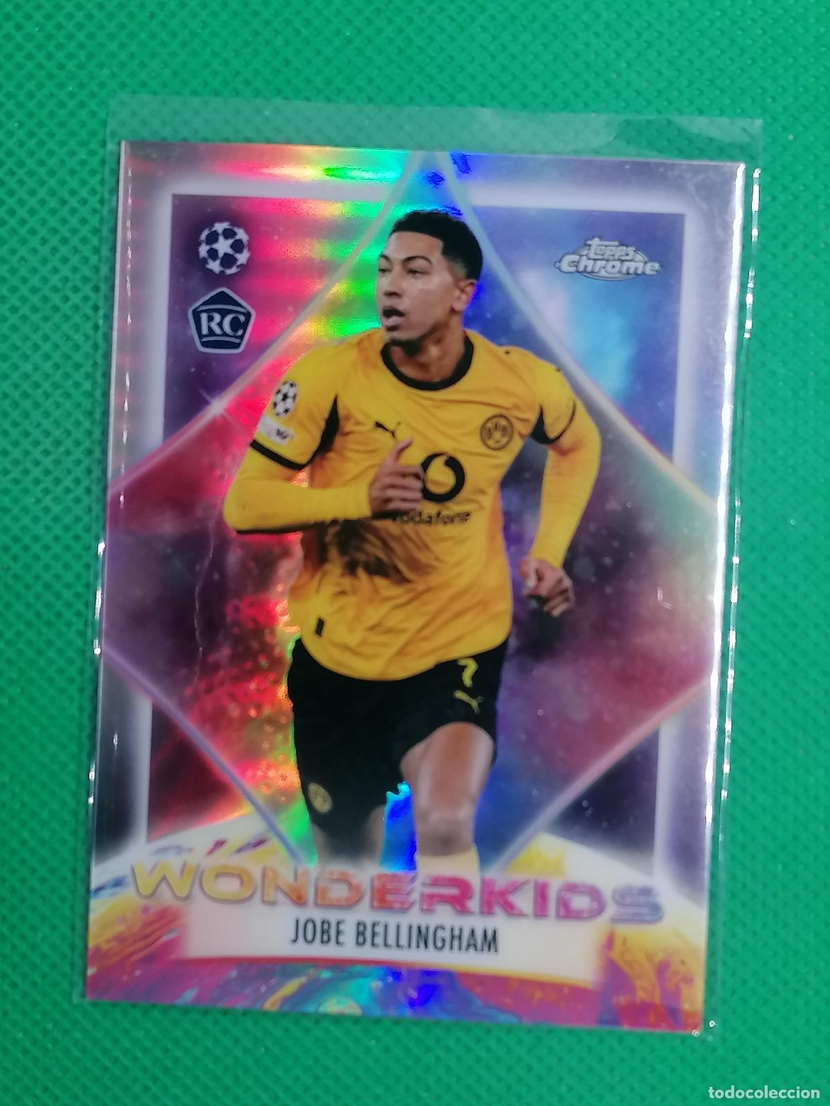 Cromos de Futebol: WK-9 JOBE BELLINGHAM BORUSSIA DORTMUND ROOKIE WONDERKIDS ⚽ TOPPS CHROME UCC 25 26 2025 2026 ⚽
