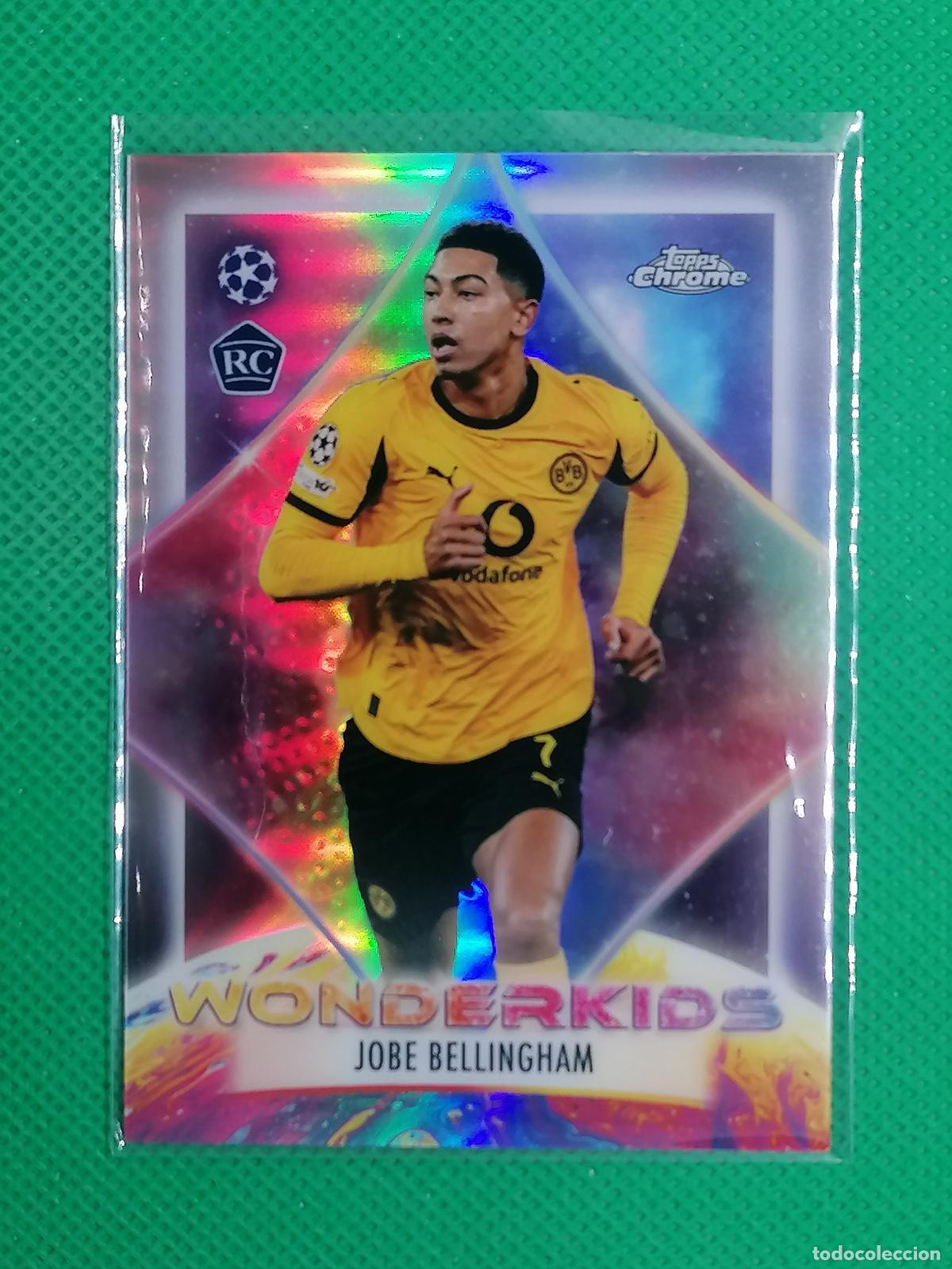 Football Stickers: WK-9 JOBE BELLINGHAM BORUSSIA DORTMUND ROOKIE WONDERKIDS ⚽ TOPPS CHROME UCC 25 26 2025 2026 ⚽