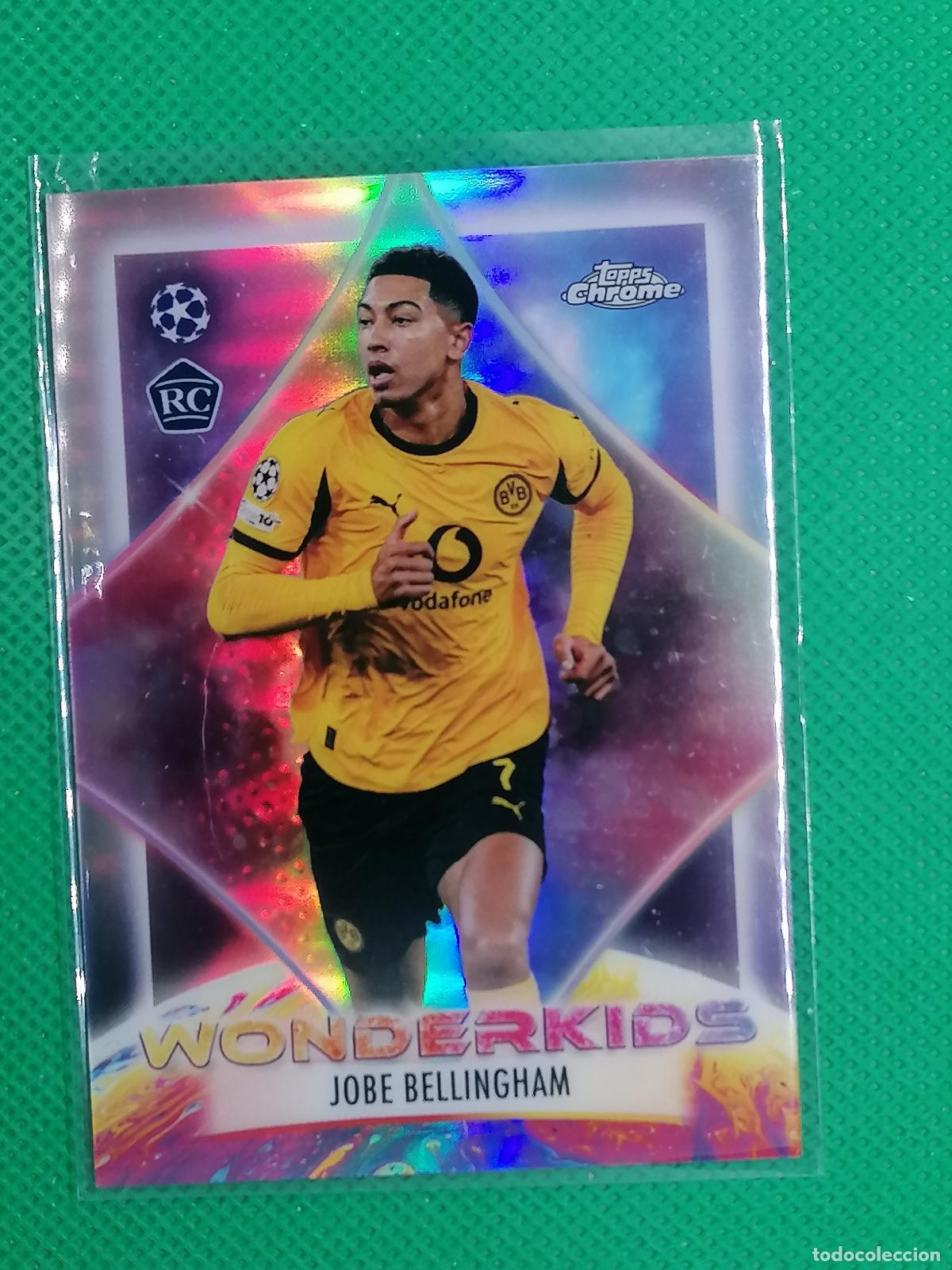 Cromos de Futebol: WK-9 JOBE BELLINGHAM BORUSSIA DORTMUND ROOKIE WONDERKIDS ⚽ TOPPS CHROME UCC 25 26 2025 2026 ⚽