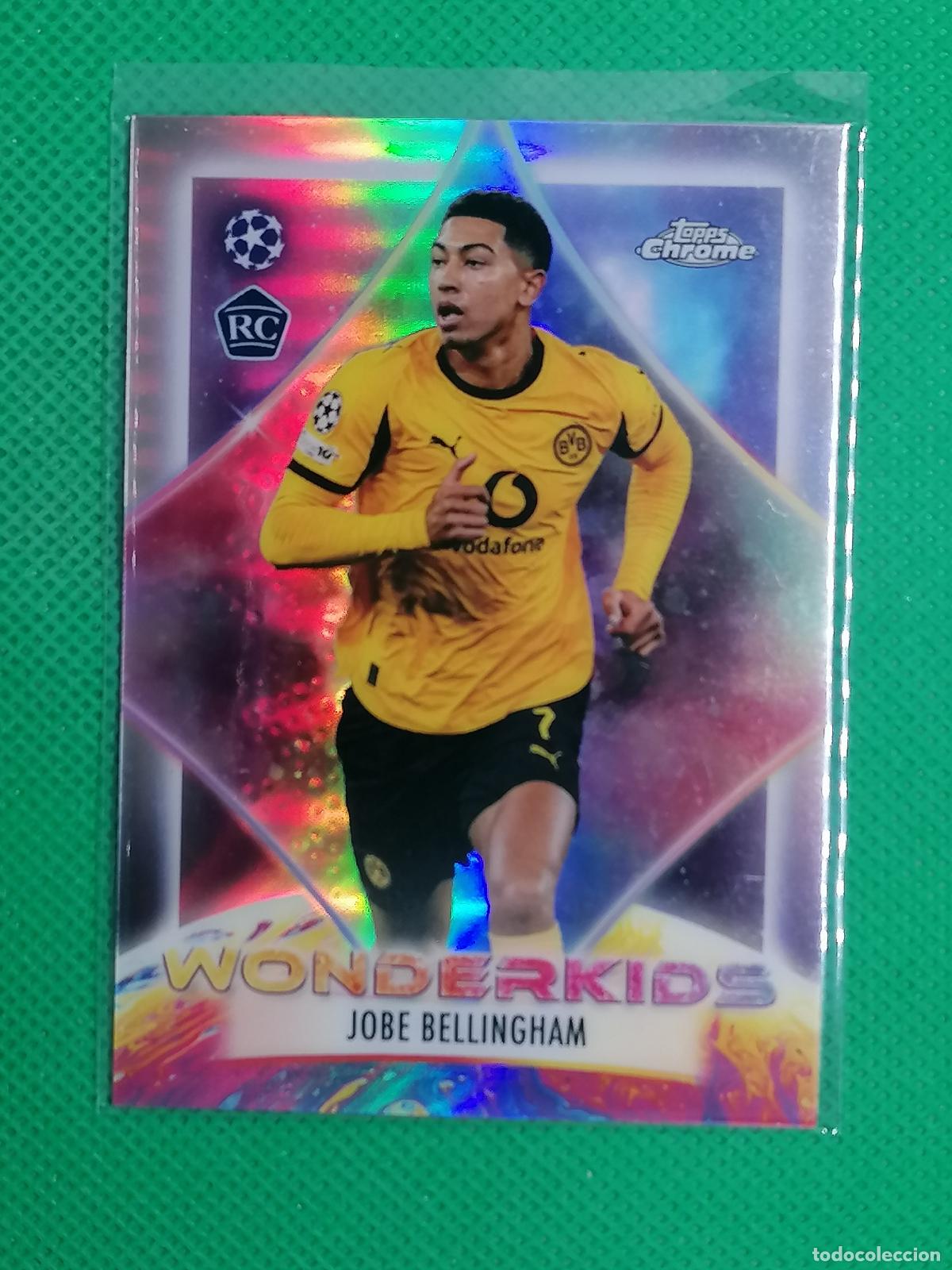 Cromos de Futebol: WK-9 JOBE BELLINGHAM BORUSSIA DORTMUND ROOKIE WONDERKIDS ⚽ TOPPS CHROME UCC 25 26 2025 2026 ⚽