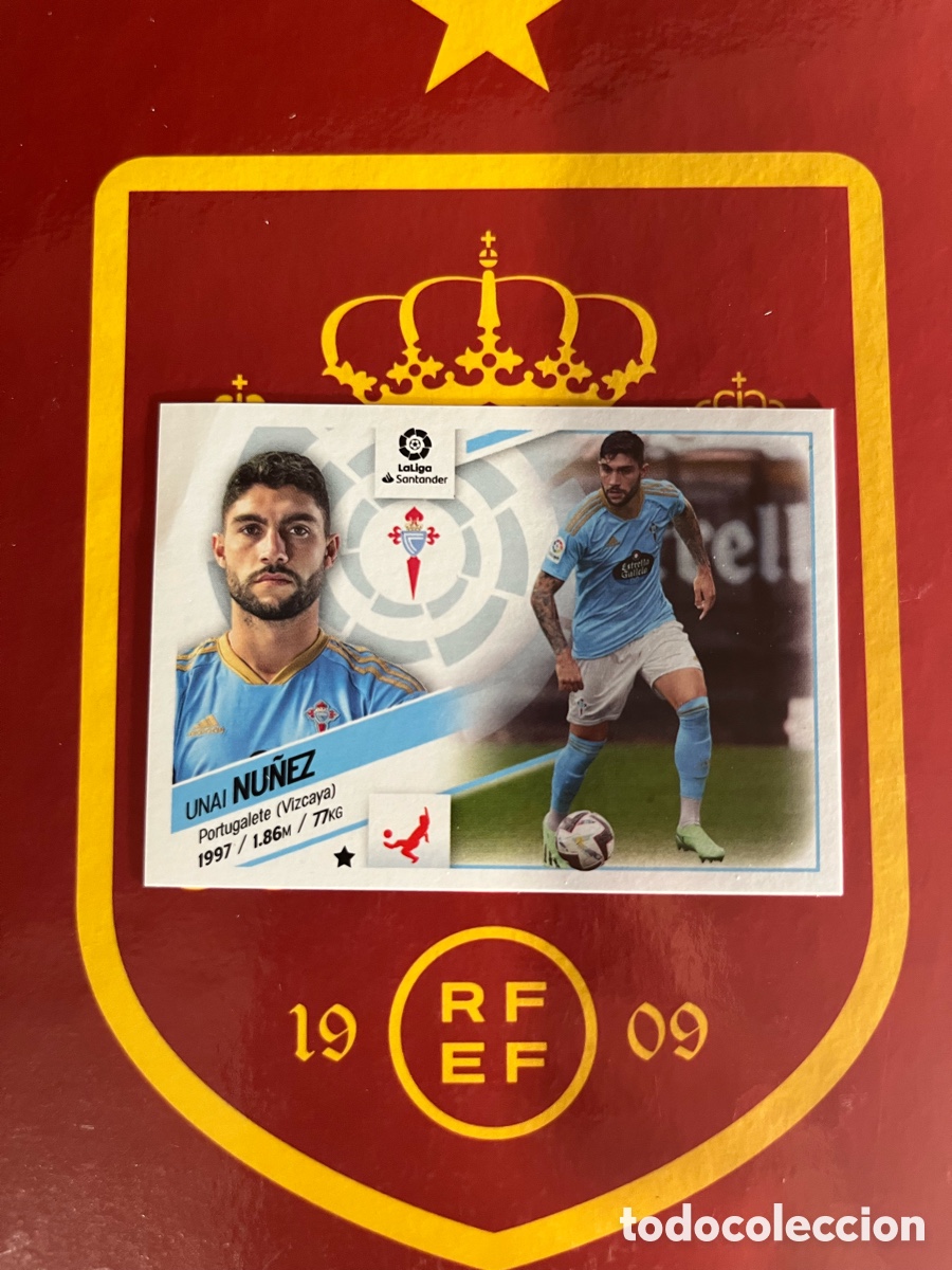 Cartes &agrave; collectionner de Football: 29 N&Uacute;&Ntilde;EZ &Uacute;LTIMOS FICHAJES FICHAJE LIGA ESTE EDICIONES ESTE 2022 2023 22 23 CELTA DE VIGO