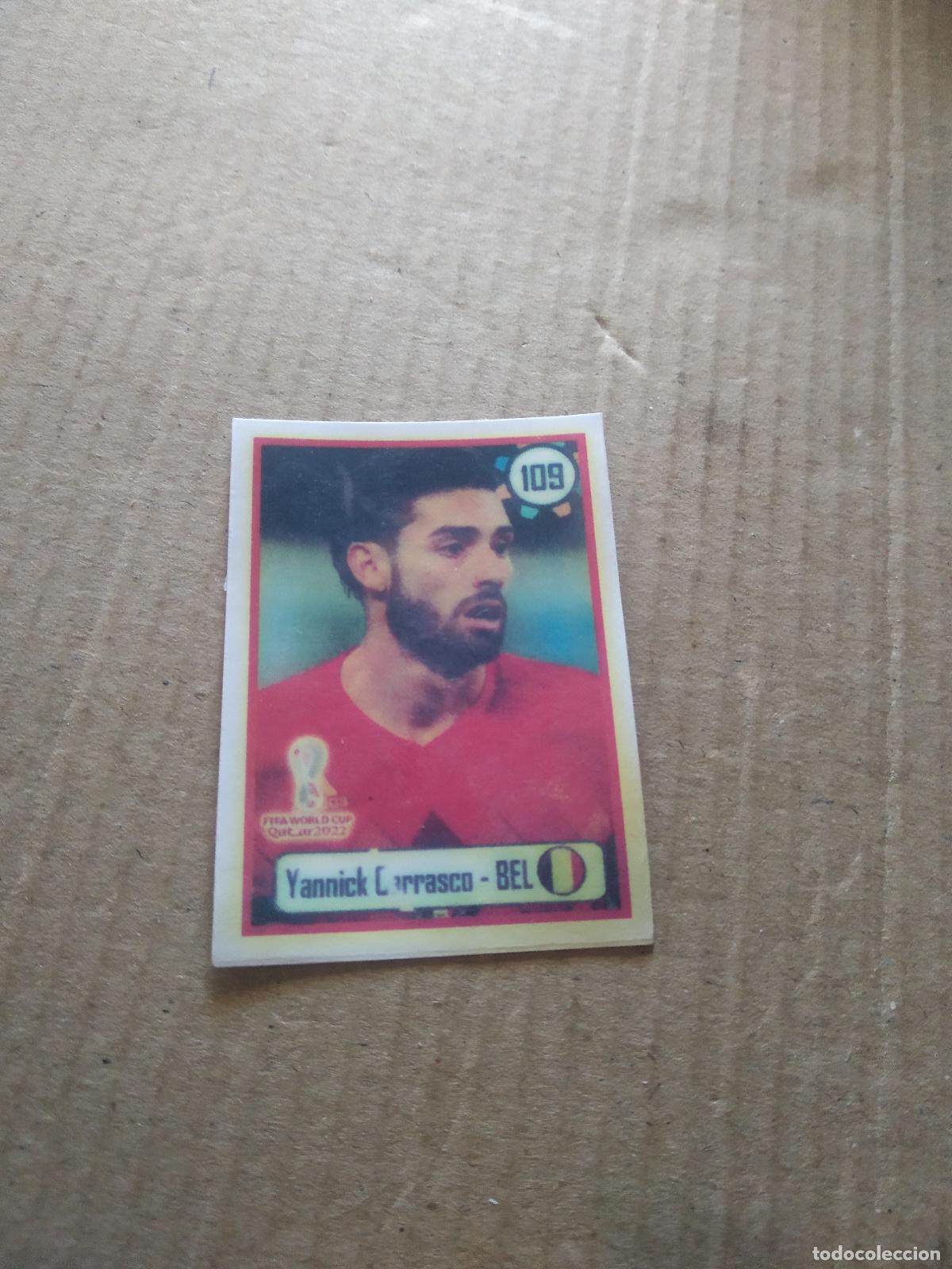Cromos de f&uacute;tbol: 109 CARRASCO BELGICA CROMO FUTBOL MUNDIAL 2022 WORLD CUP EDITADO EN BRASIL