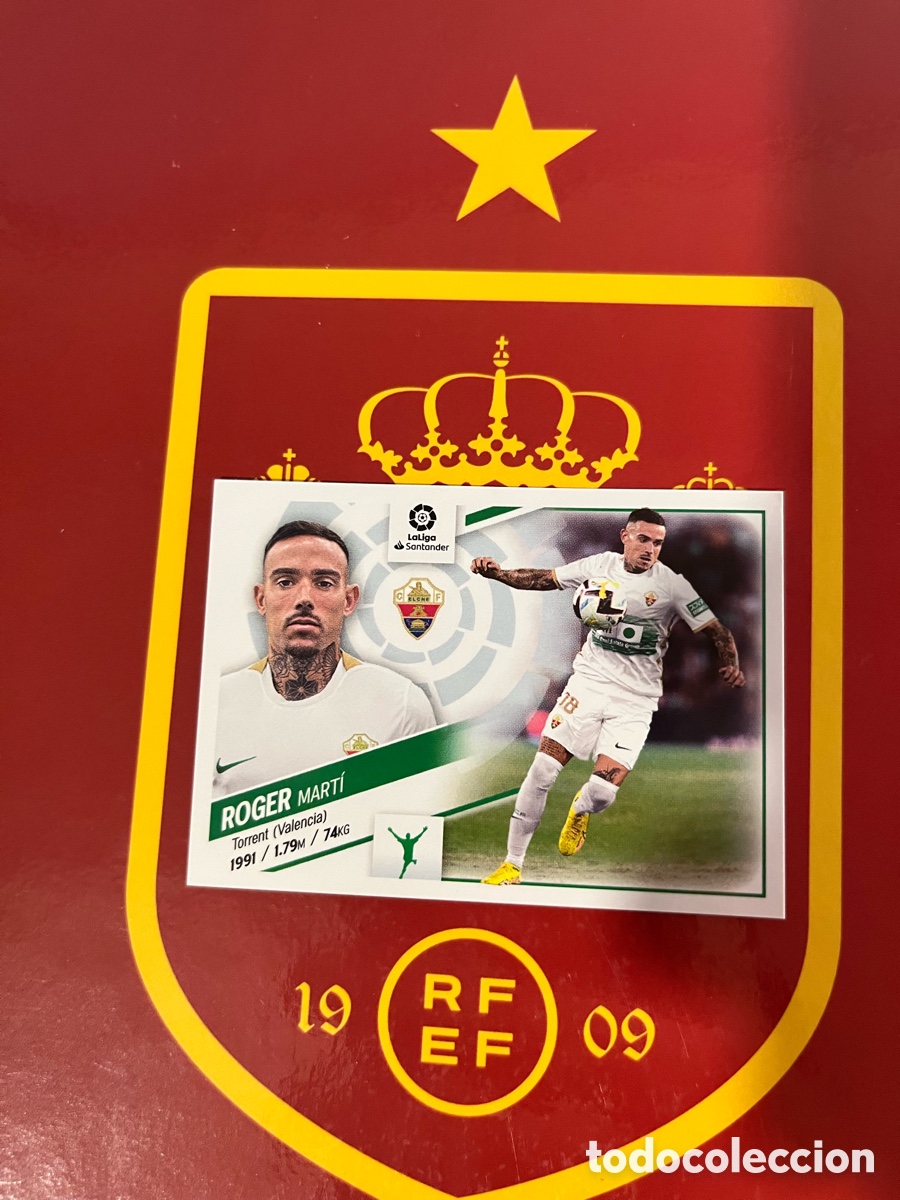 Cromos de f&uacute;tbol: 34 ROGER &Uacute;LTIMOS FICHAJES LIGA ESTE EDICIONES ESTE 2022 2023 22 23 ELCHE