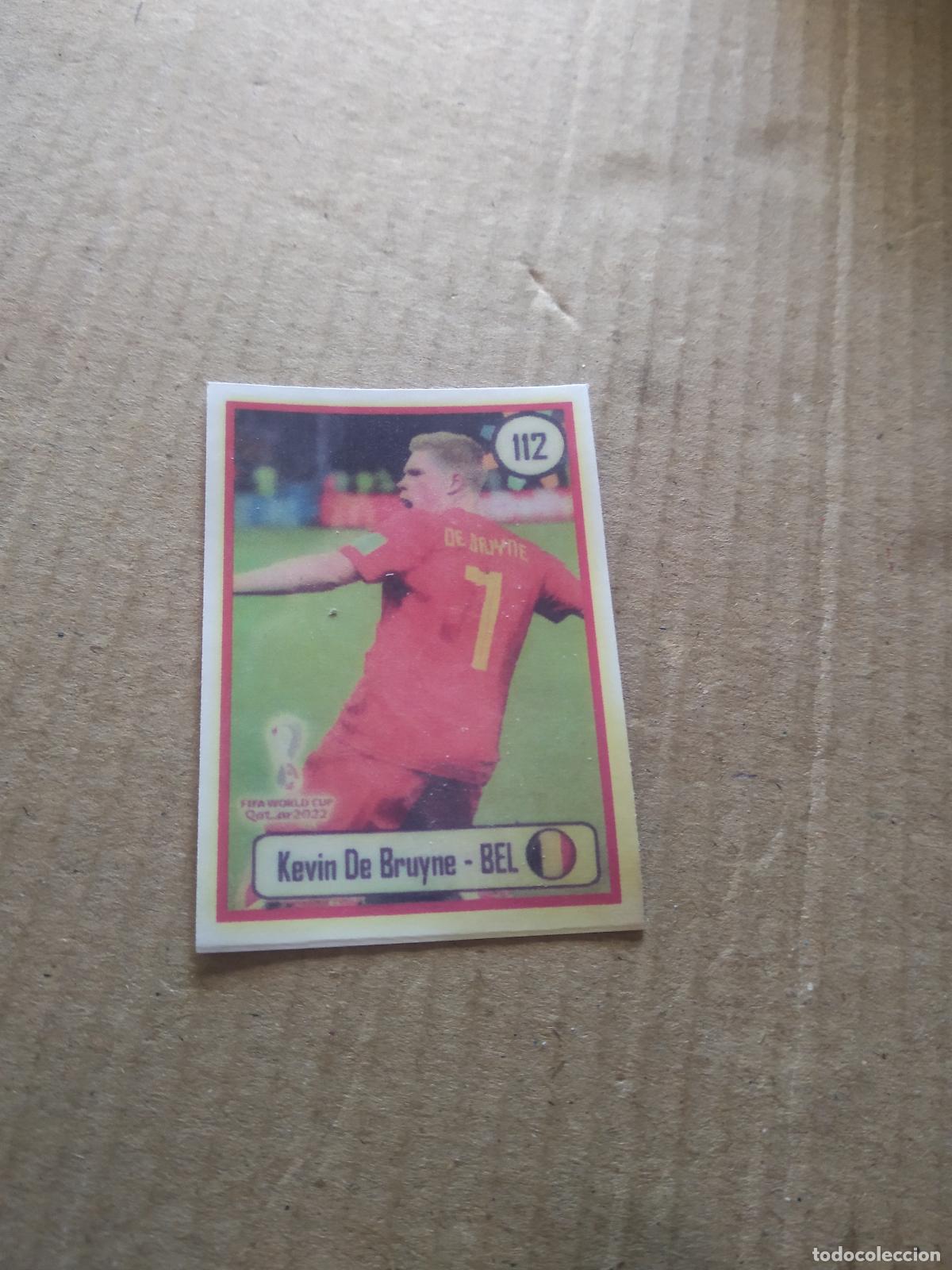 Cromos de f&uacute;tbol: 112 DE BRUYNE BELGICA CROMO FUTBOL MUNDIAL 2022 WORLD CUP EDITADO EN BRASIL
